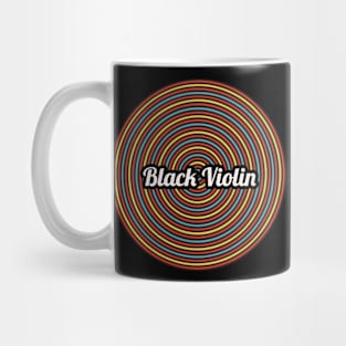 Black Violin / Funny Circle Style Mug